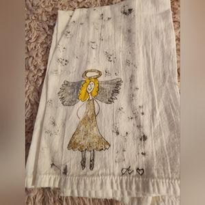 Magic Angel Blonde Silver/Gold Towel.